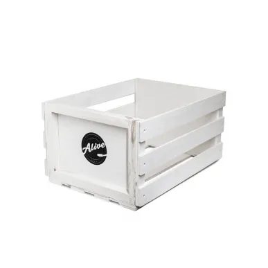 Alive Audio Ящик для хранения пластинок Nature White